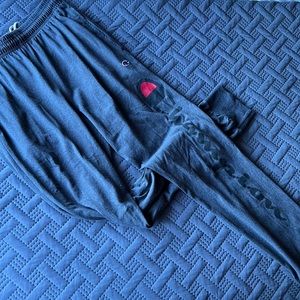 Charcoal gray Champion joggers, size medium